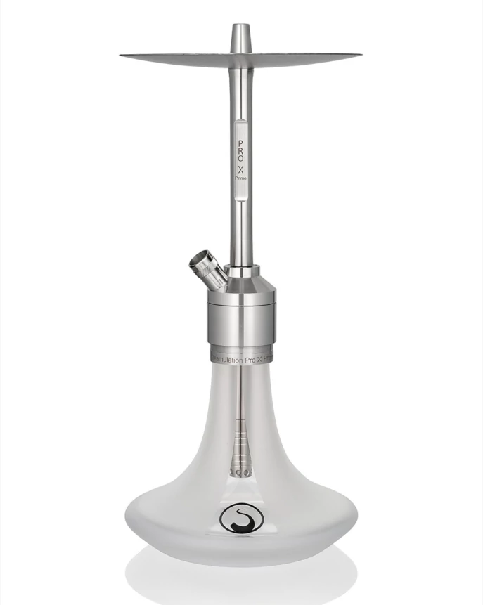 Narghilea Steamulation Pro X Prime II Hookah White Matt