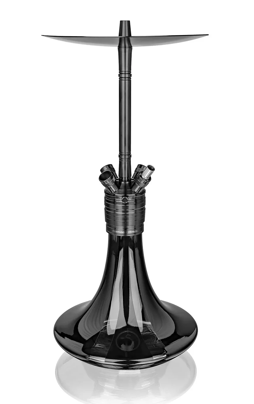 Steamulation Ultimate Gen.III Hookah Black Gloss Original