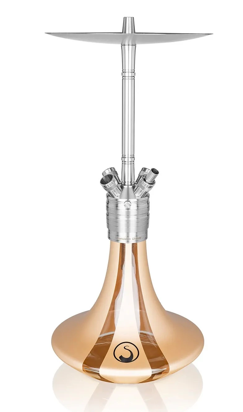 Steamulation Ultimate Gen.III Hookah Gold Matt Metallic