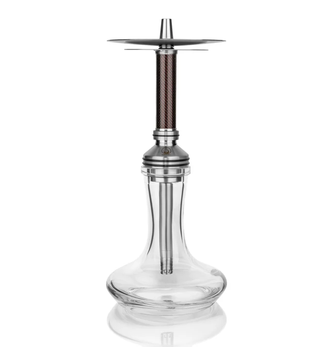 Narghilea Steamulation Xpansion Mini Hookah Carbon Black Red