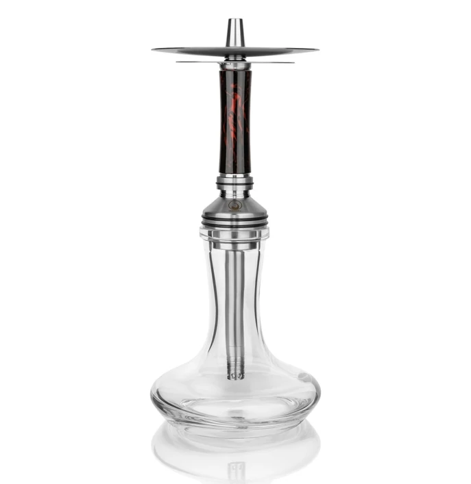 Narghilea Steamulation Xpansion Mini Hookah Epoxy Black Red