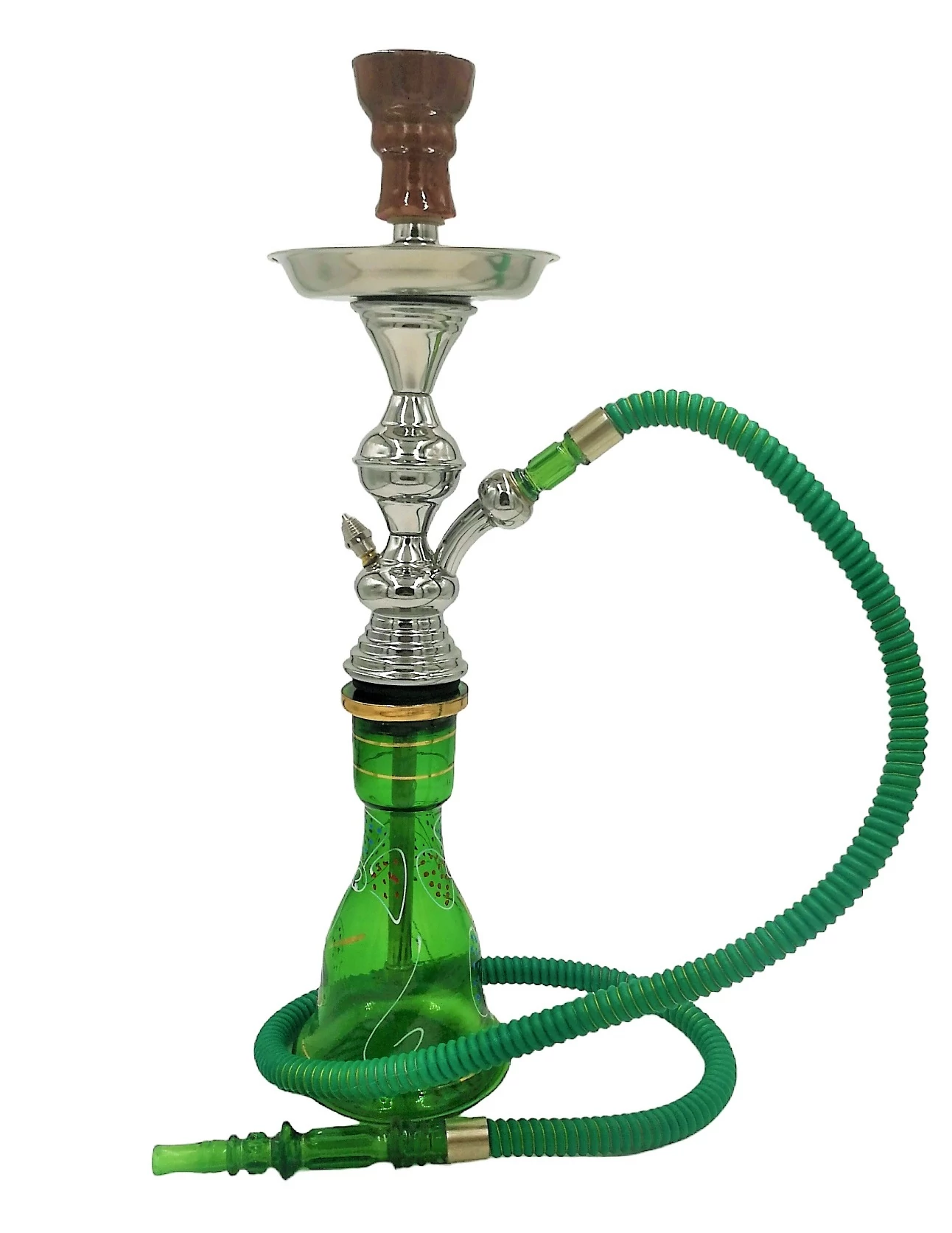 Narghilea Top Mark Green-paint 55 cm