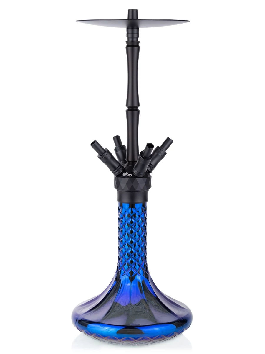 Narghilea WD Hookah Alux Flower Blue-albastru