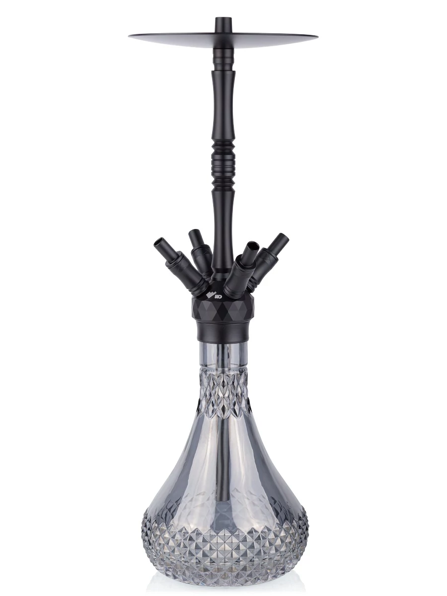 Narghilea WD Hookah Alux Sky Black Grey Shiny