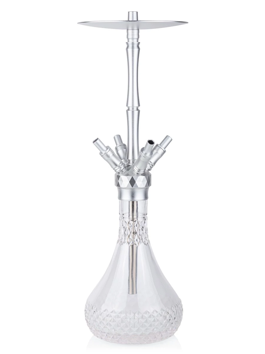 WD Hookah Drop Silver Clear