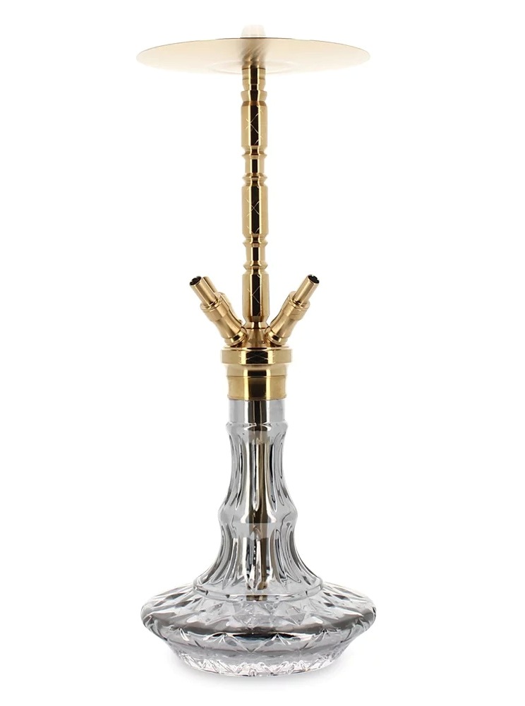 Narghilea WD Hookah Lace Gold Shiny Grey