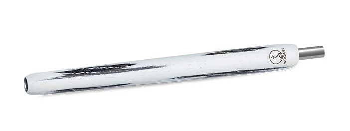 Maner Furtun Narghilea Wookah Wooden Standard White-black