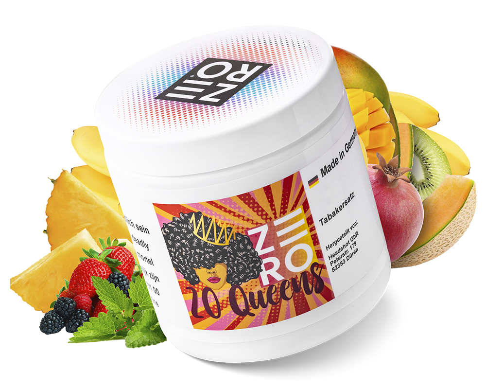 Aroma Narghilea Zero 20 Queens - Mix 20 Fructe 200gr