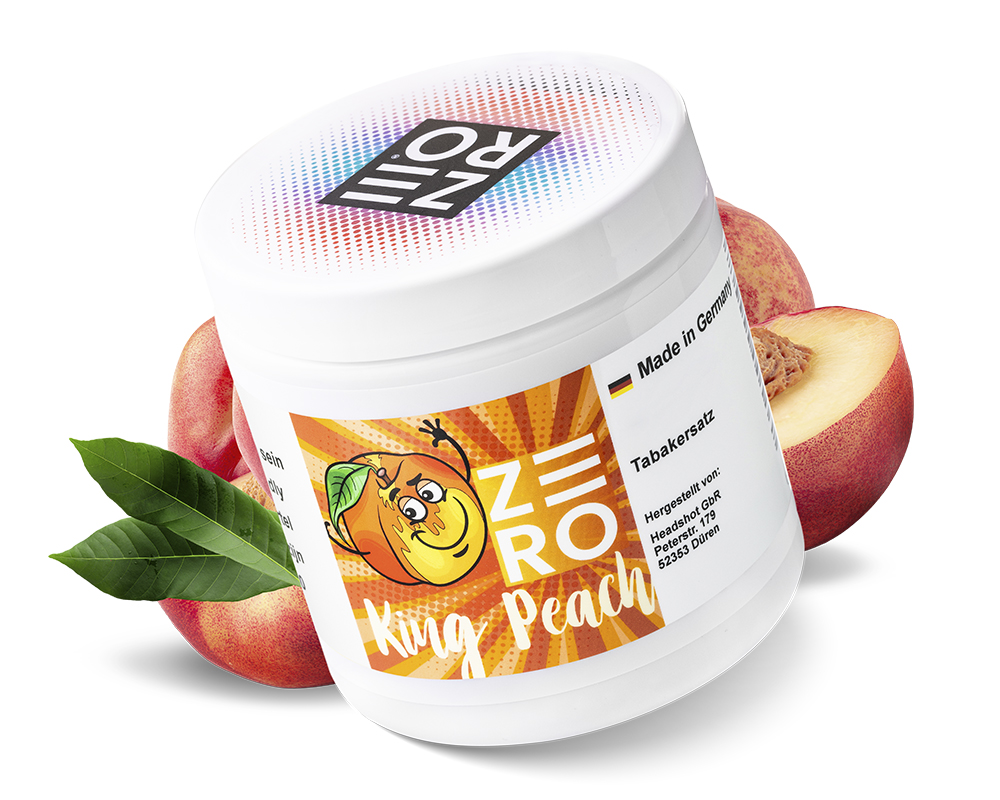 Aroma Narghilea Zero King Peach - Piersica Ice 200gr