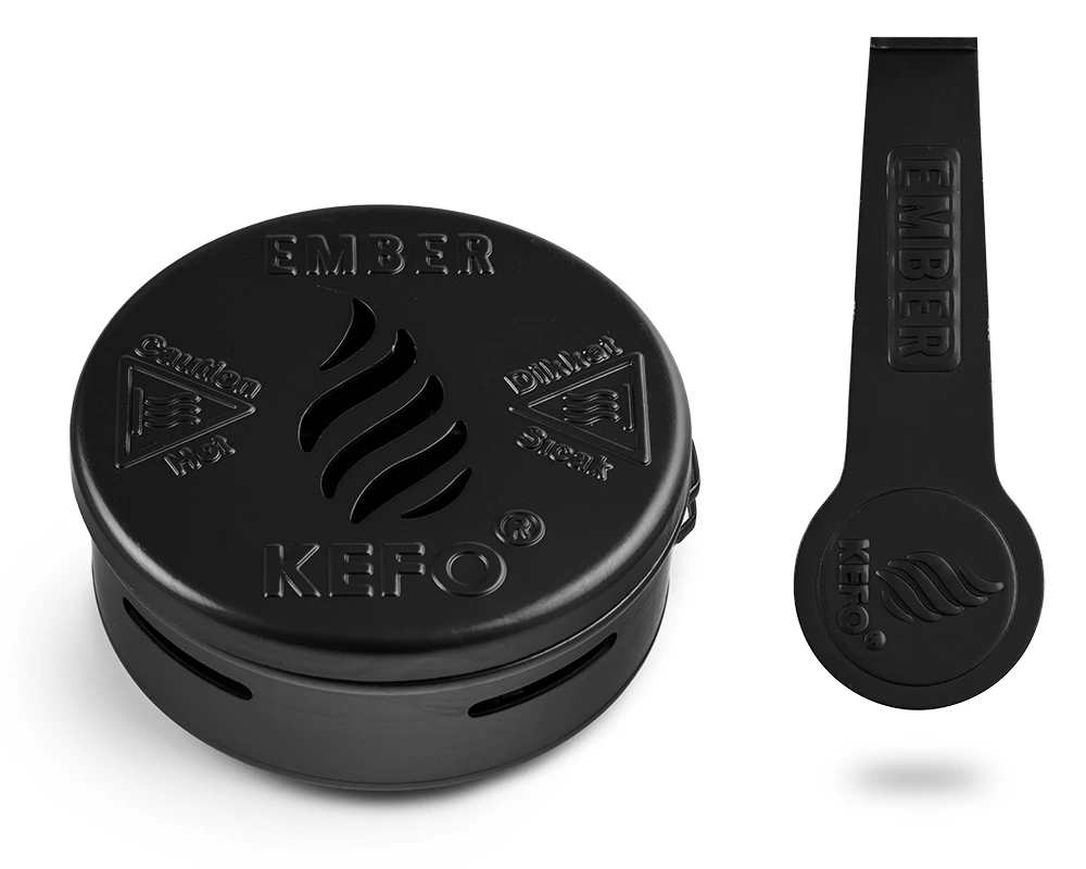 HMD - Desinator Carbuni Narghilea Kefo Ember Black