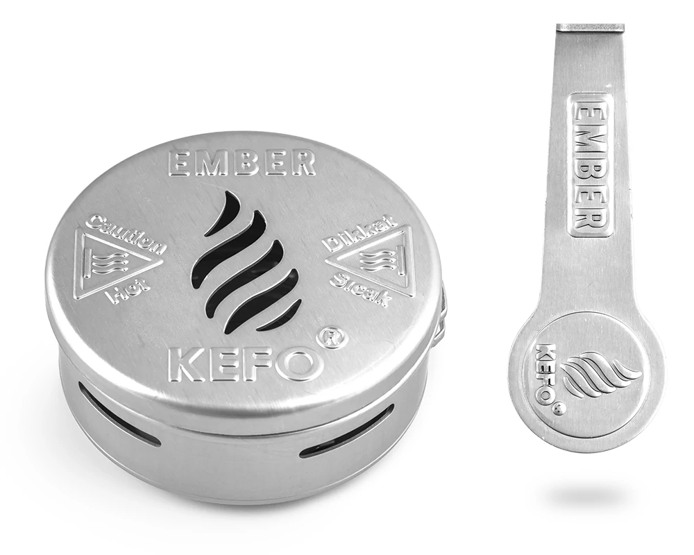 HMD - Desinator Carbuni Narghilea Kefo Ember Silver