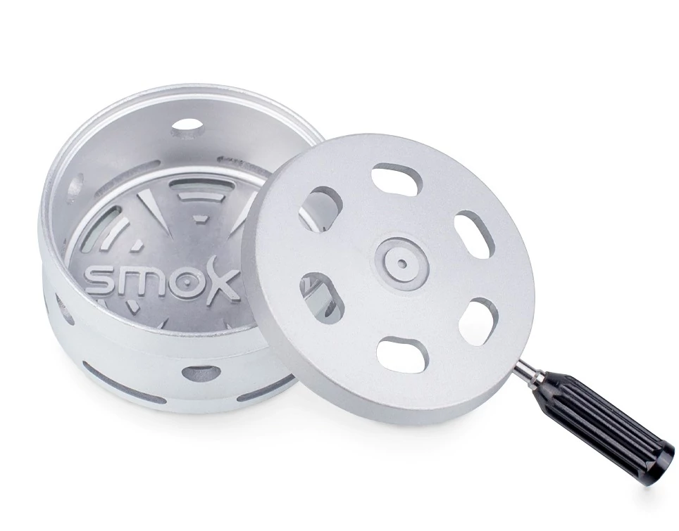 HMD-smoke Box Carbuni Narghilea Smokah Silver Mat