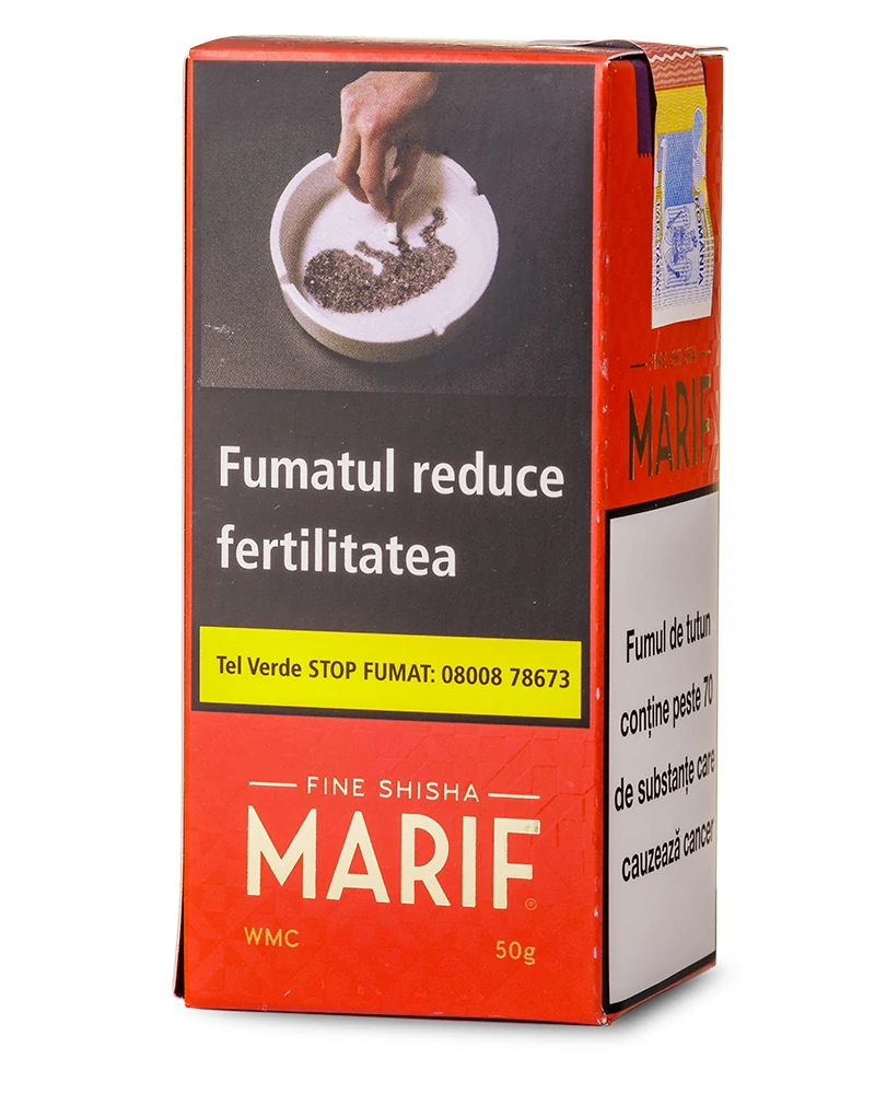 Tutun Narghilea Marif Pepene Rosu Menta