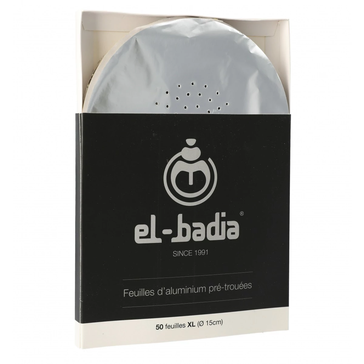 Folie Aluminiu Carbuni Narghilea El-Badia 15cm Perforat