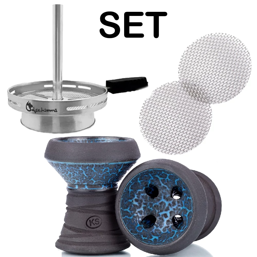 Set Creuzet KS Lava Blue+Desinator Dschinni+2 BUC Sita