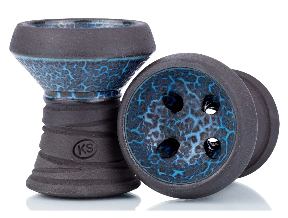 Creuzet Narghilea KS Appo Lava Edition Blue-albastru