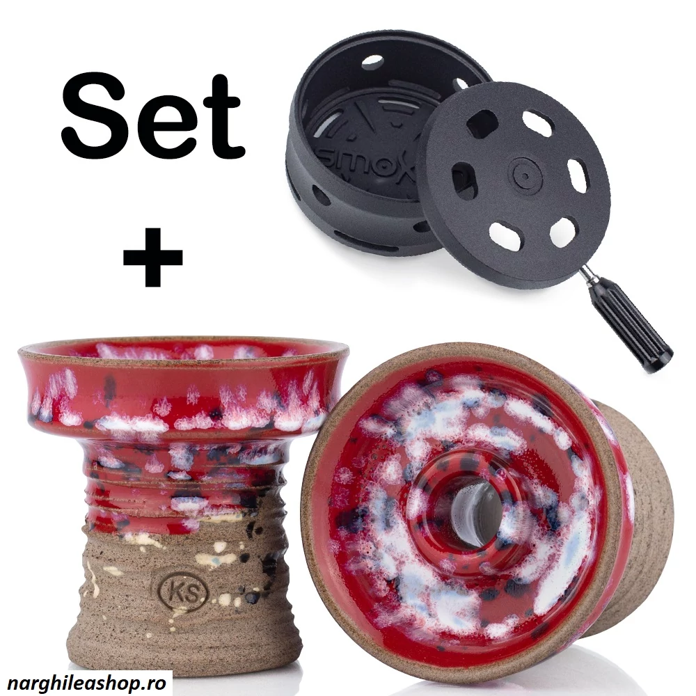 Set Creuzet KS Player Red Splash + HMD Smokah Black