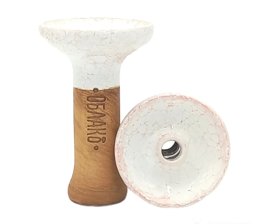 Creuzet Oblako Phunnel Glazed M White-red Marble