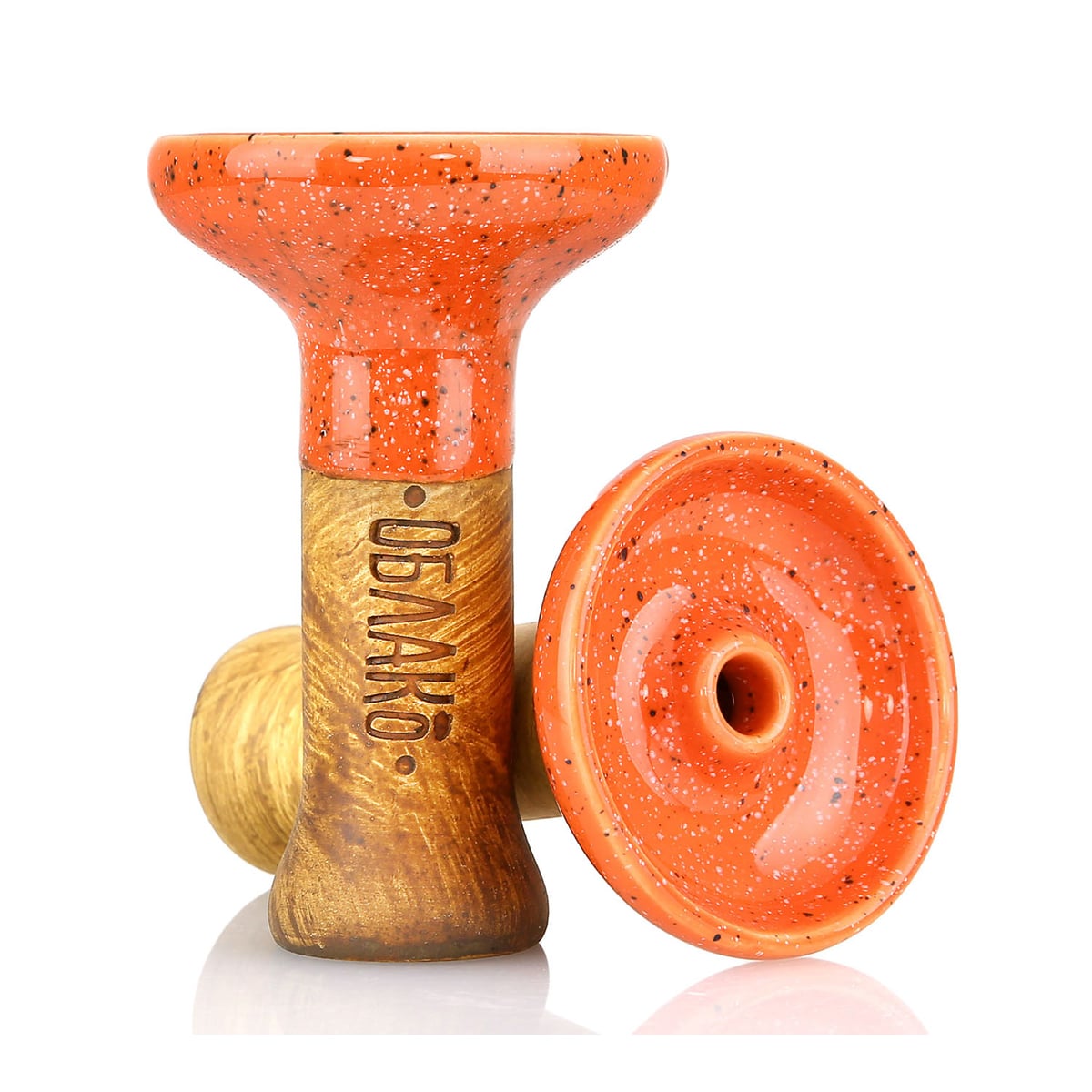 Creuzet Narghilea Oblako Phunnel Glazed M Orange Dotted