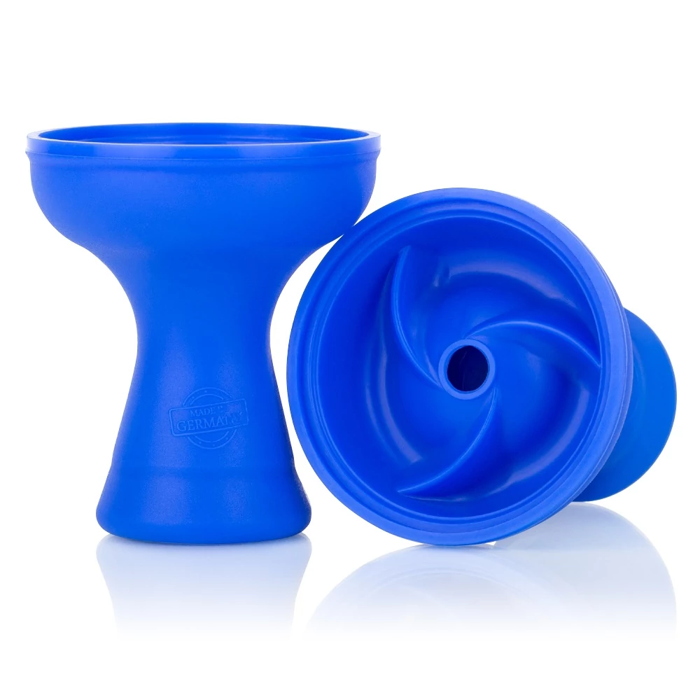 Creuzet Narghilea Phunnel Silicon 3 Camere Blue