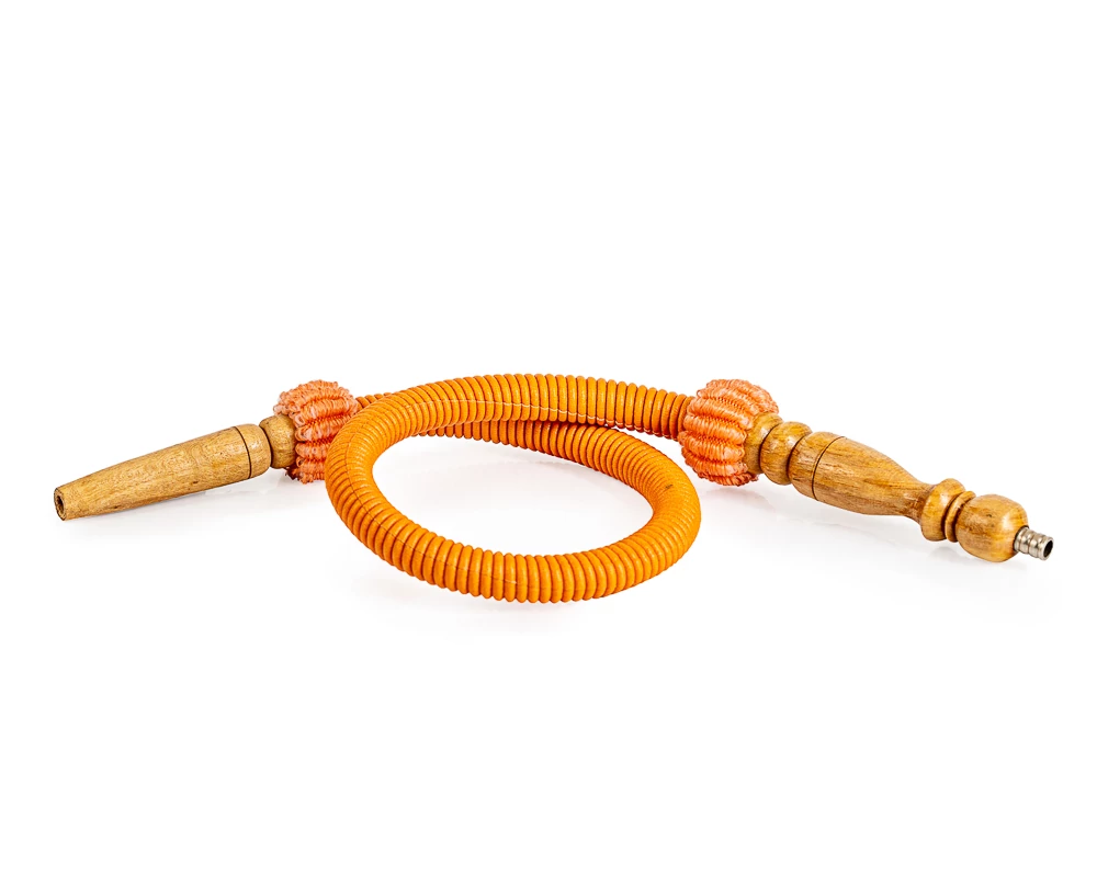 Furtun Narghilea Scurt Portocaliu