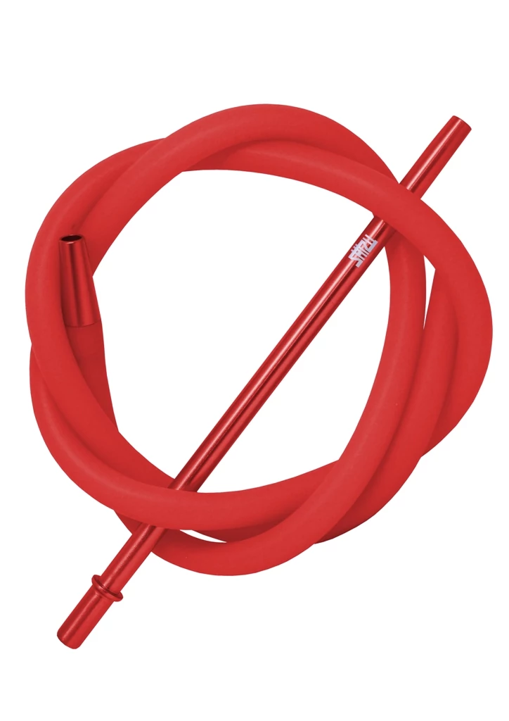 Set Furtun Narghilea Silicon Shizu Red