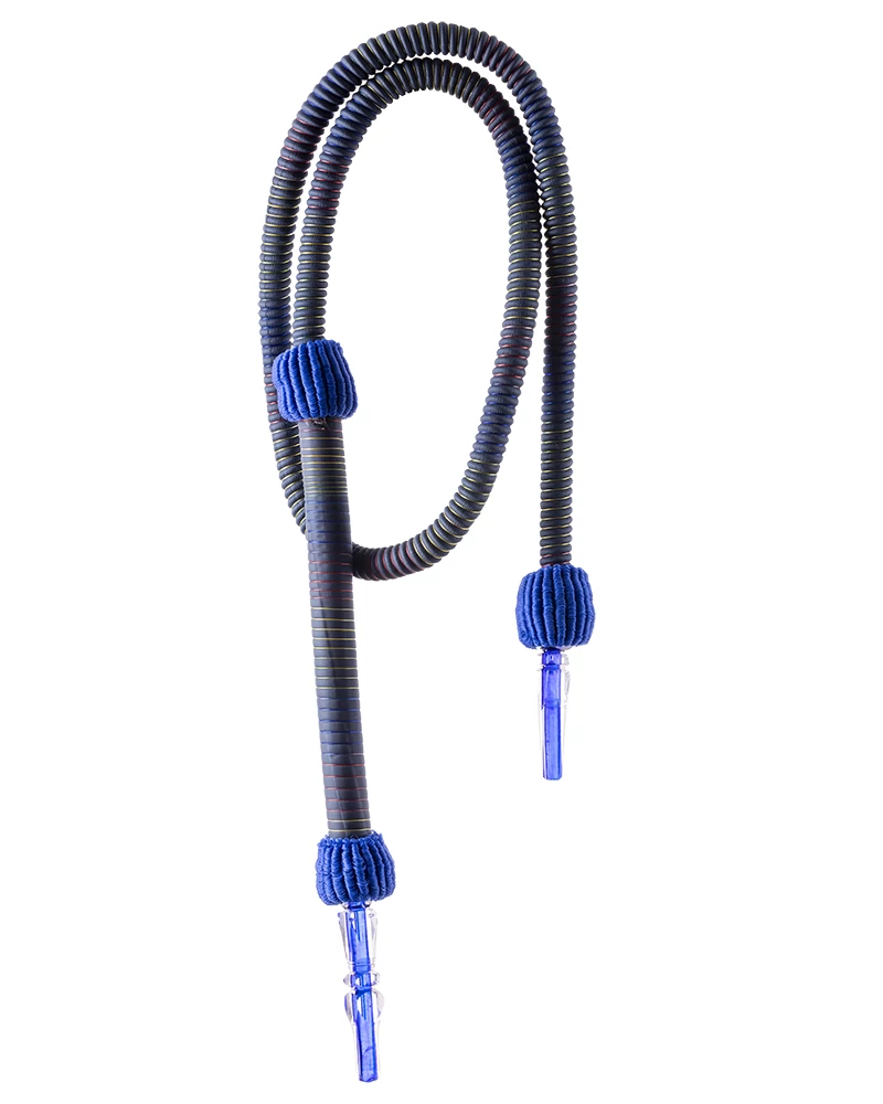 Furtun Narghilea Top Mark Acryl Lavabil Blue Dark
