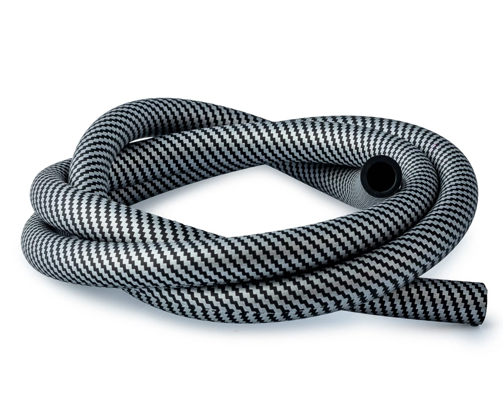 Furtun Narghilea Silicon Electric Silver