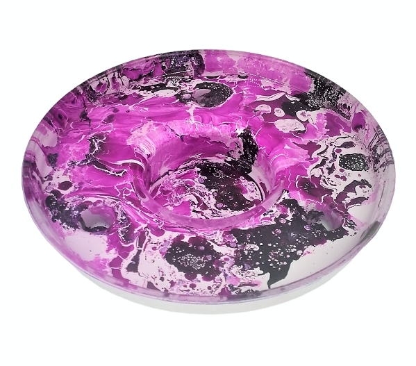 Suport Coaster Narghilea Sticla Venookah Picasso Purple