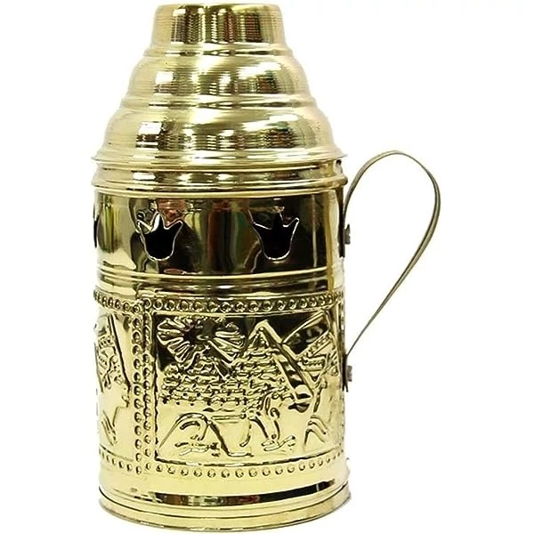 Cupola Termofor Narghilea Antivint Brass Marime L