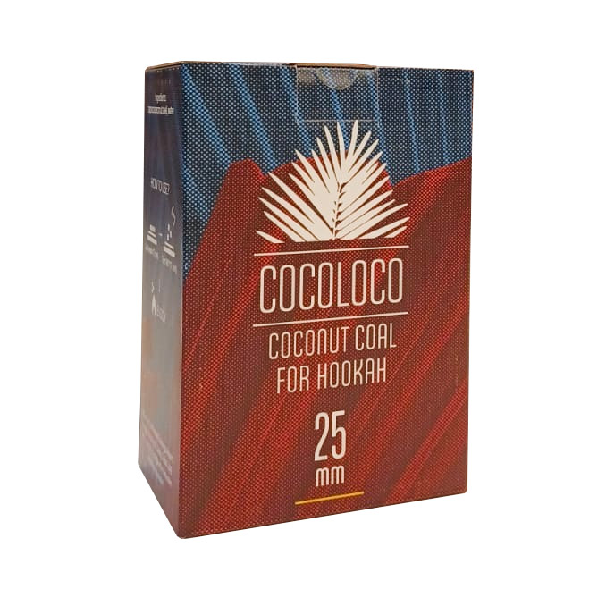 Carbuni Narghilea Cocoloco Cocos 25MM 72BC