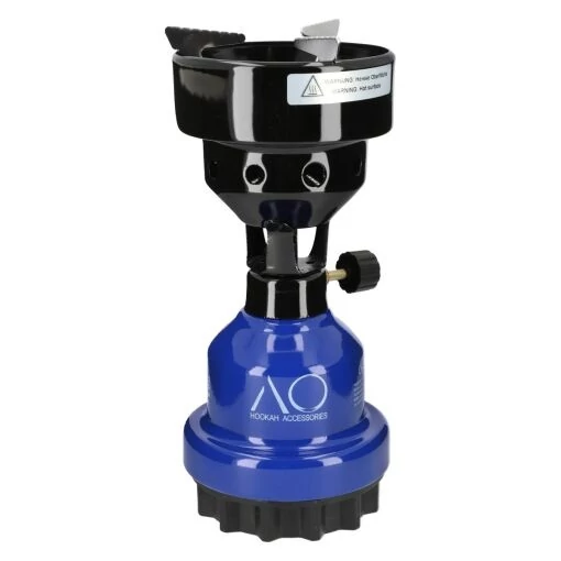 Aprinzator Carbuni AO Portabila Albastru+Butelie Gaz