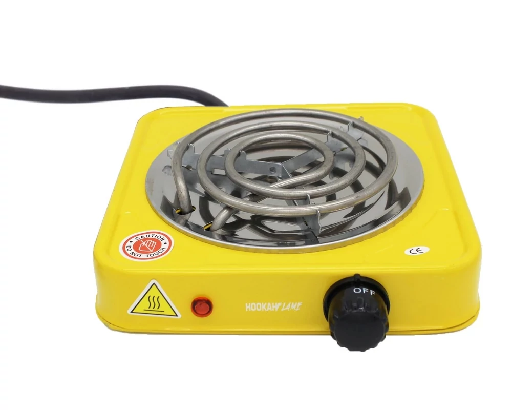 Plita-Aprinzator Carbuni Narghilea Hookah Flame Galben-tellow