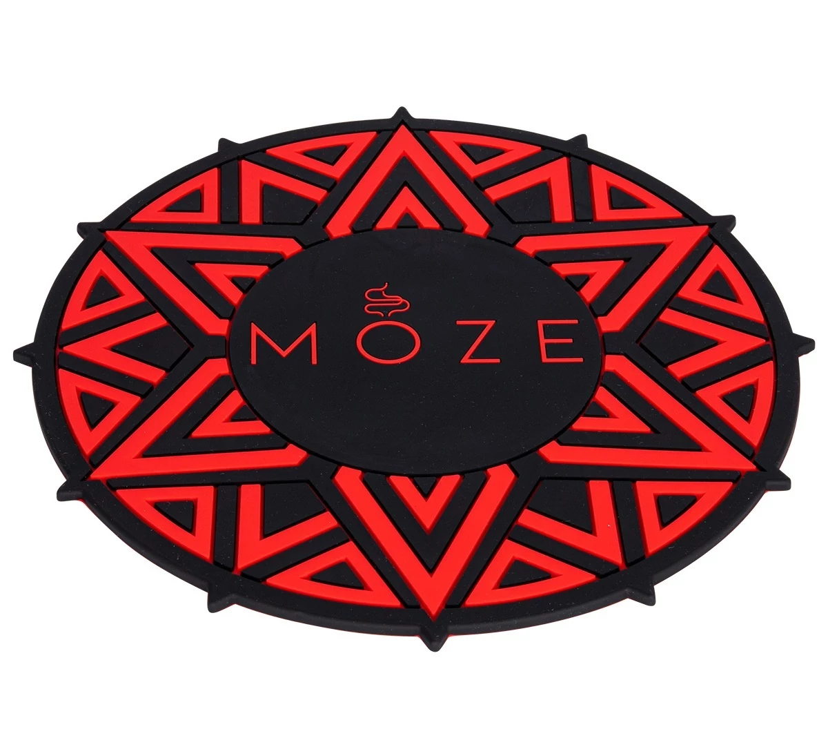 Coaster Moze Hookah Baza Silicon Narghilea Red-rosu