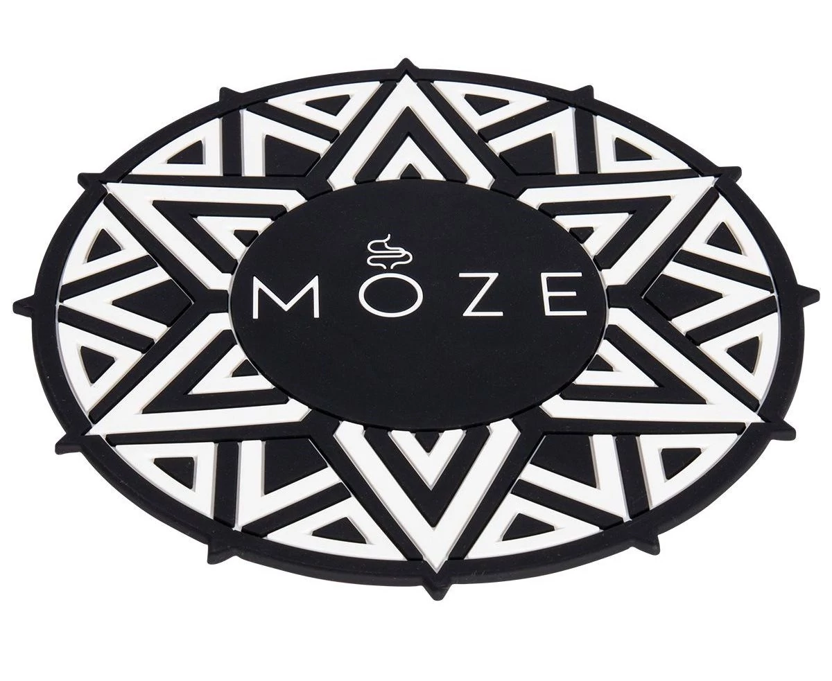 Coaster Moze Hookah Baza Silicon Narghilea White-alb