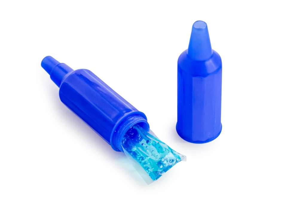 Sipca Narghilea Cu Gheata Mini Bazooka Blue