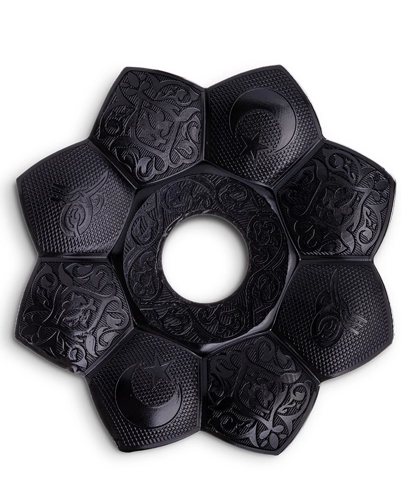 Scrumiera-farfurie Cenusa Carbuni Narghilea El Nefes Black