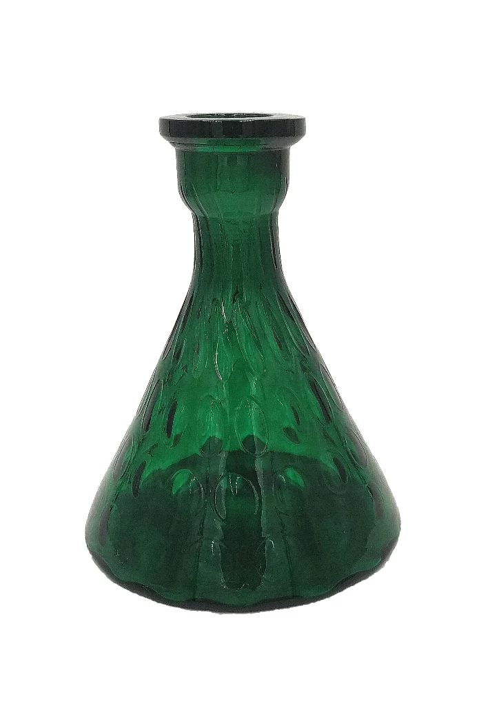 Vas Narghilea El Nefes Bubble Pyramide Green