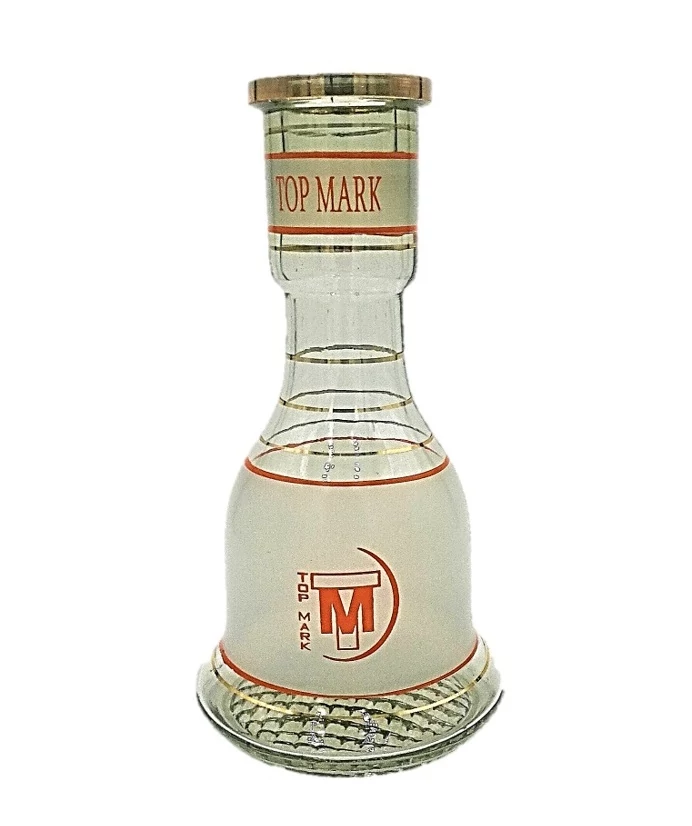 Vas Narghilea Top Mark Orange-portocaliu 26CM